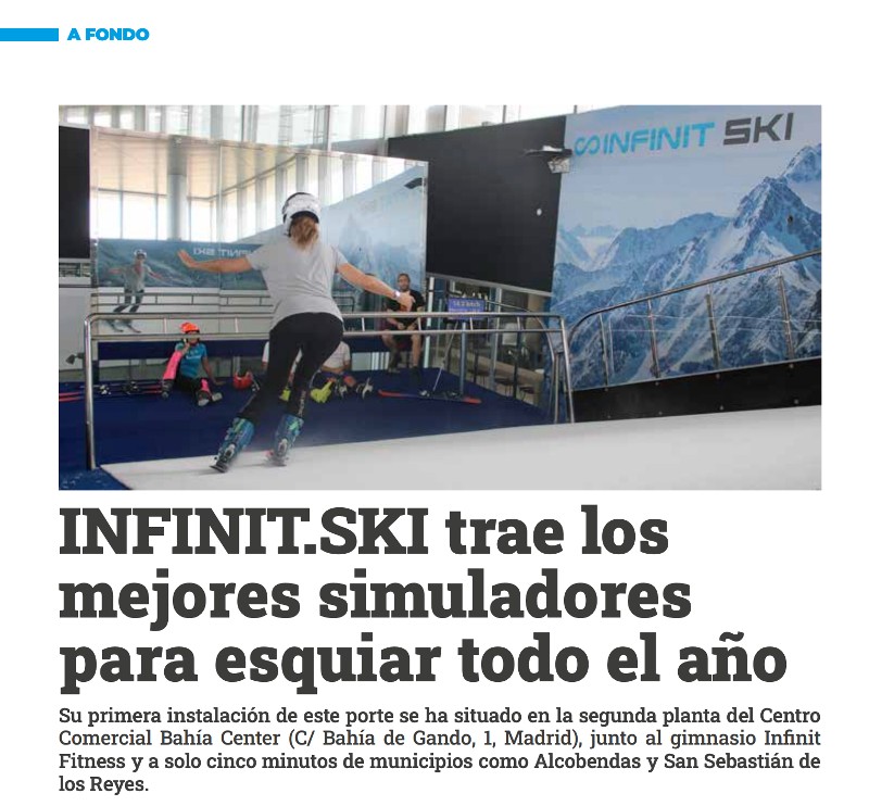 INFINIT.SKI trae los mejores simuladores para esquiar todo el año-20/10/22